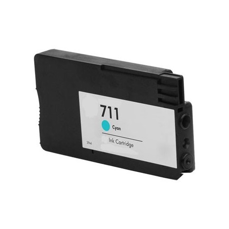 711 XL Cyan CZ130A, Cartouche compatible HP - 29ml