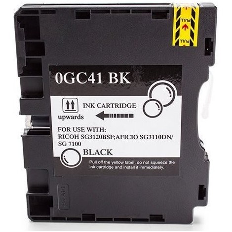 GC-41BK Noir 405761 Cartouche compatible RICOH - 2 500 pages