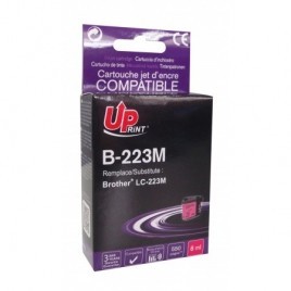 Uprint B-223M Magenta, Cartouche compatible BROTHER LC-223M - 550 pages - 8ml