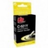 Uprint C-521Y Jaune, Cartouche rechargée CANON CLI-521Y - 450 pages - 10ml