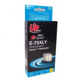 Uprint E-79XLY Jaune T7904 XL, Cartouche compatible EPSON T7914/T7904 XL - Tour de Pise - 2000 pages - 25ml