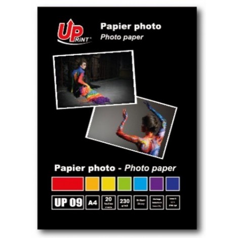 UP09 Papier photo A4 Uprint Brillant (20 feuilles 230g/m2)