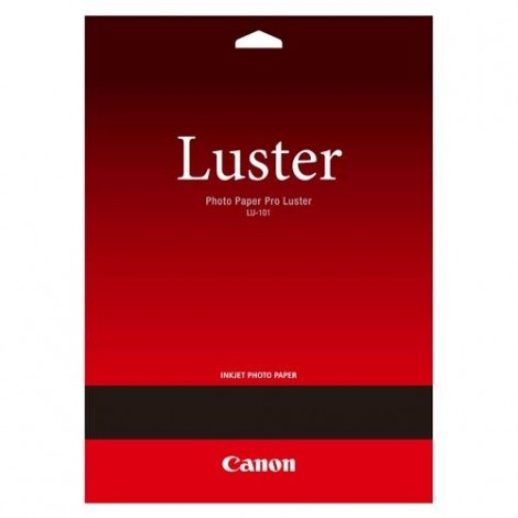 Papier A3 CANON Photo Paper Pro Luster LU-101 (20 feuilles A3 29,7x42cm, 260 g/m2)