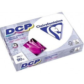 Ramette de papier Clairefontaine DCP A4 500 feuilles 1833 (90g/m2) - Très satiné