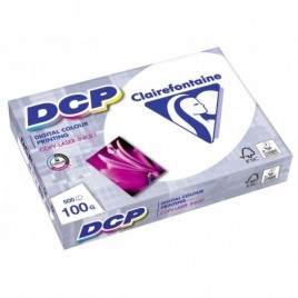 Ramette de papier Clairefontaine DCP A4 500 feuilles 1821 (100g/m2) - Très satiné