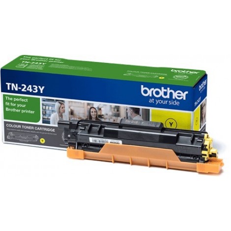 ORIGINAL BROTHER TN-243Y Jaune - 1 000 pages