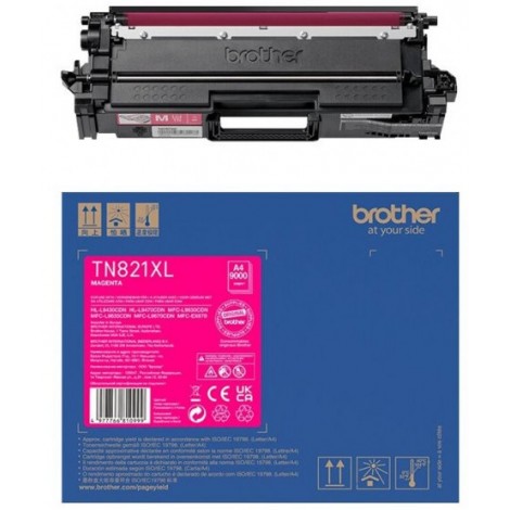 ORIGINAL BROTHER TN-821XL Magenta - 9000 pages