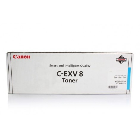 ORIGINAL CANON C-EXV8 Cyan - 7628A002 - 25 000 pages