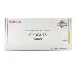 ORIGINAL CANON C-EXV26 Jaune - 1657B006 - 6 000 pages