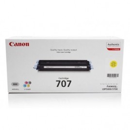 ORIGINAL CANON 707 Jaune - 9421A004 - 2 000 pages