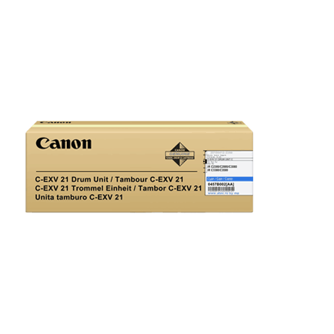 TAMBOUR ORIGINAL CANON CEXV21C Cyan - 0457B002 - 53 000 pages