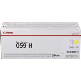 ORIGINAL CANON 059HY Jaune Grande Capacité - 3624C001 - 13500 pages