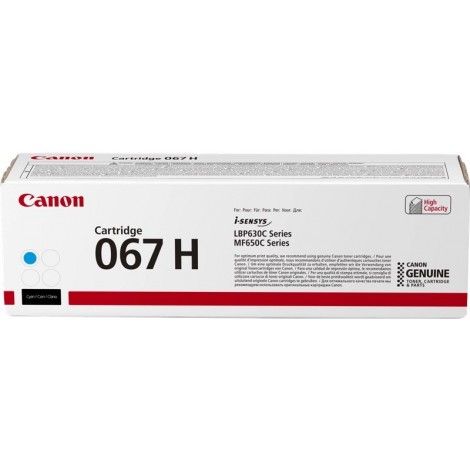 Toner Original CANON 067 HC Cyan Grande Capacité - 5105C002 - 2350 pages