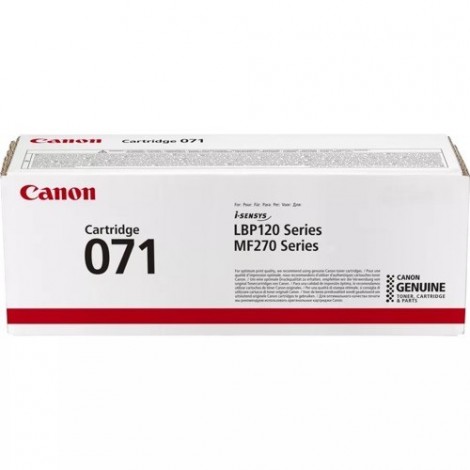 Toner Original CANON 071 BK Noir - 5645C002 - 1200 pages