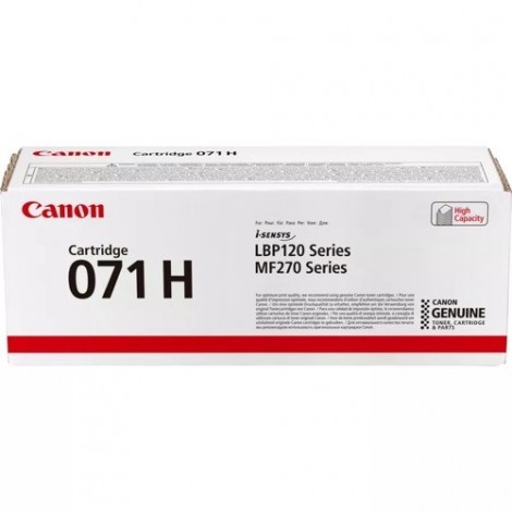 Toner Original CANON 071H BK Noir - 5646C002 - 2500 pages