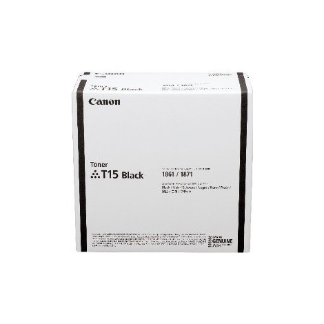 Toner Original CANON T15 BK Noir - 5818C001 - 42000 pages