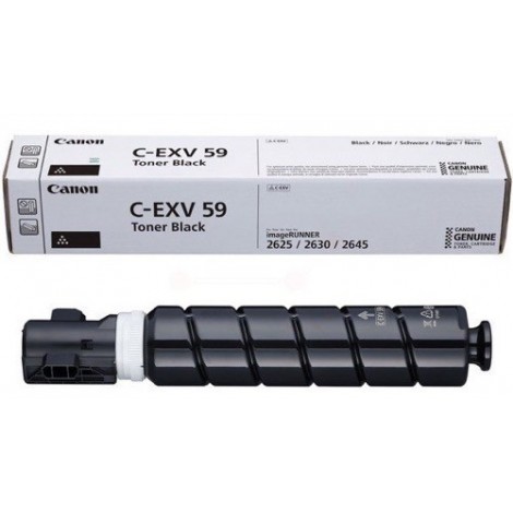 Toner Original CANON C-EXV59 BK Noir - 3760C002 - 30000 pages