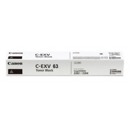 Toner Original CANON C-EXV63 BK Noir - 5142C002 - 30000 pages