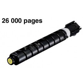 Toner Original CANON C-EXV58L Jaune - 3769C002 - 26000 pages