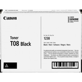 Toner Original CANON T08 BK Noir - 3010C006 - 11000 pages