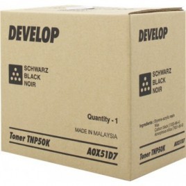 ORIGINAL Develop Toner noir A0X51D7 TNP-50K ~5000 Pages