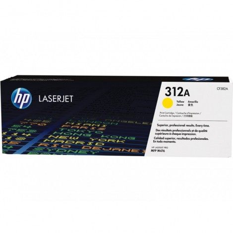 ORIGINAL HP CF382A Jaune - 2 700 pages