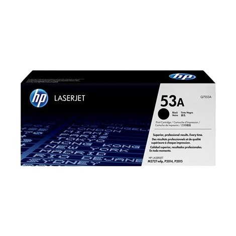 ORIGINAL HP Q7553A Noir - 3 000 pages