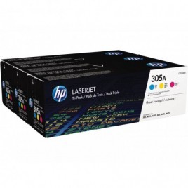 MULTIPACK ORIGINAL HP CF370AM Couleurs - 3 X 2 600 pages