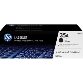 ORIGINAL HP Multipack noir CB435AD 35A Double pack - 2x 1 500 pages