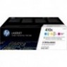 ORIGINAL HP Multipack Cyan / Magenta / Jaune CF252XM 410X - 3x 5 000 pages