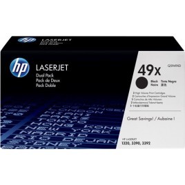 ORIGINAL HP Multipack Noir(e) Q5949XD 49X 2x6.000 pages