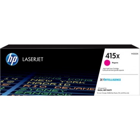 ORIGINAL HP W2033X Toner magenta HP 415X - 6000 pages