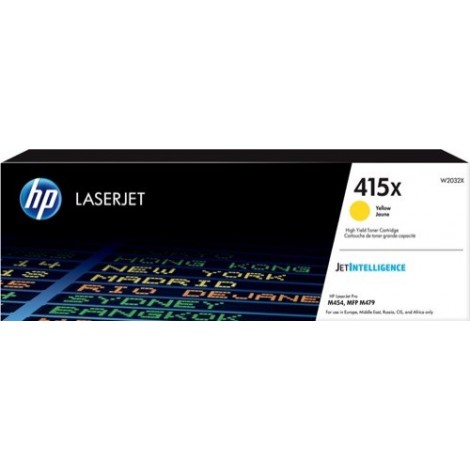 ORIGINAL HP W2032X Toner jaune HP 415X - 6000 pages