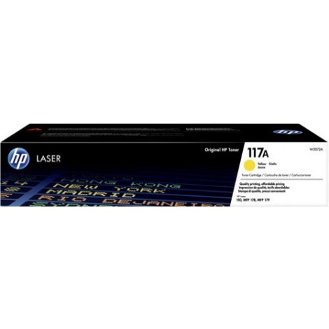 ORIGINAL HP W2072A Toner jaune HP 117A - 700 pages