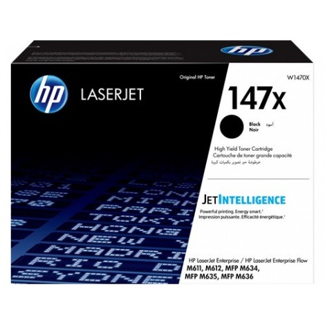 ORIGINAL HP W1470X Toner noir HP 147X - Grande Capacité - 25200 pages