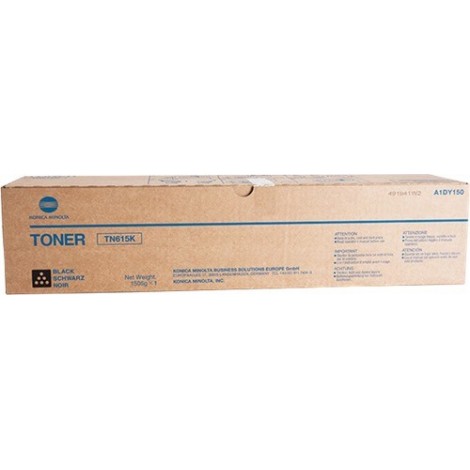 ORIGINAL Konica Minolta Toner Noir(e) A1DY150 TN615BK ~91000 pages