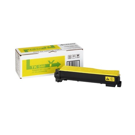 ORIGINAL KYOCERA TK-540Y - 1T02HLAEU0 Jaune - 4 000 pages