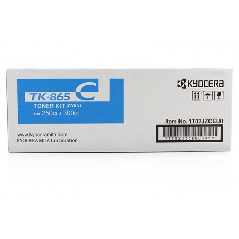 ORIGINAL KYOCERA TK-865C - 1T02JZCEU0 Cyan - 12 000 pages