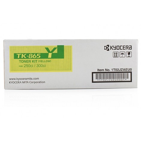 ORIGINAL KYOCERA TK-865Y - 1T02JZAEU0 Jaune - 12 000 pages