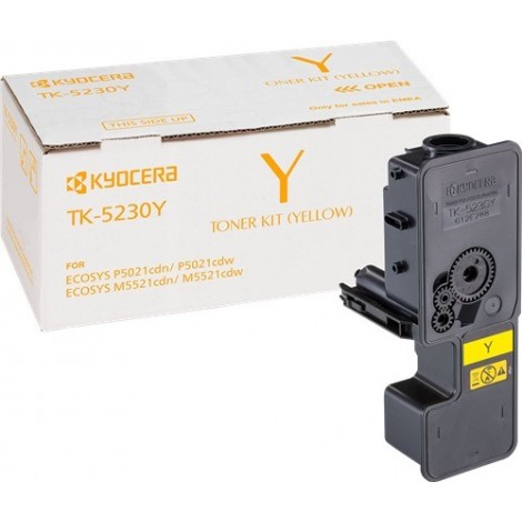 ORIGINAL KYOCERA TK-5230Y - 1T02R9ANL0 Jaune - 2200 pages