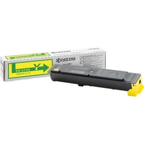 ORIGINAL Kyocera Toner Jaune TK-5195Y 1T02R4ANL0 ~7000 pages