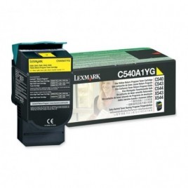 ORIGINAL LEXMARK C540A1YG Jaune - 1 000 pages