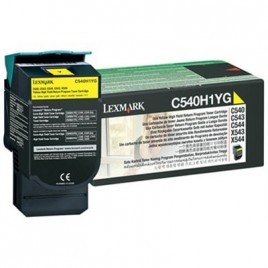 ORIGINAL LEXMARK C540H1YG Jaune - 2 000 pages