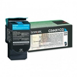 ORIGINAL LEXMARK C544X1CG Cyan - 4 000 pages