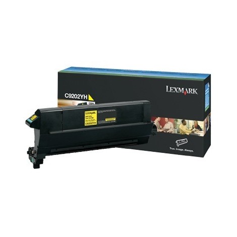 ORIGINAL LEXMARK C9202YH Jaune - 14 000 pages