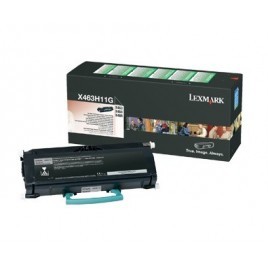 ORIGINAL LEXMARK X463H11G Noir Haute capacité - 9 000 pages