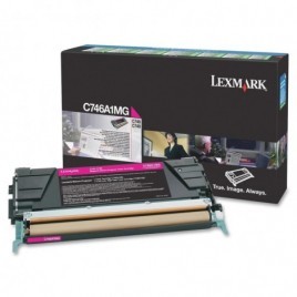 ORIGINAL LEXMARK C746A1MG Magenta - 7 000 pages