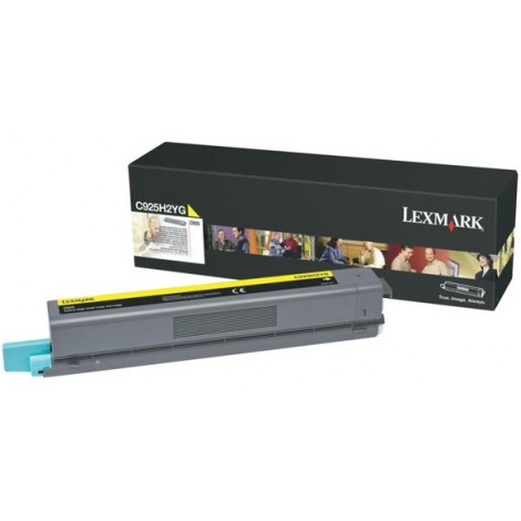 ORIGINAL LEXMARK C925H2YG Jaune - 7 500 pages