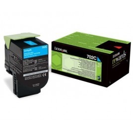 ORIGINAL LEXMARK 70C20C0 - 702C Cyan - 1 000 pages