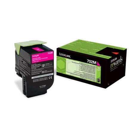 ORIGINAL LEXMARK 70C20M0 - 702M Magenta - 1 000 pages